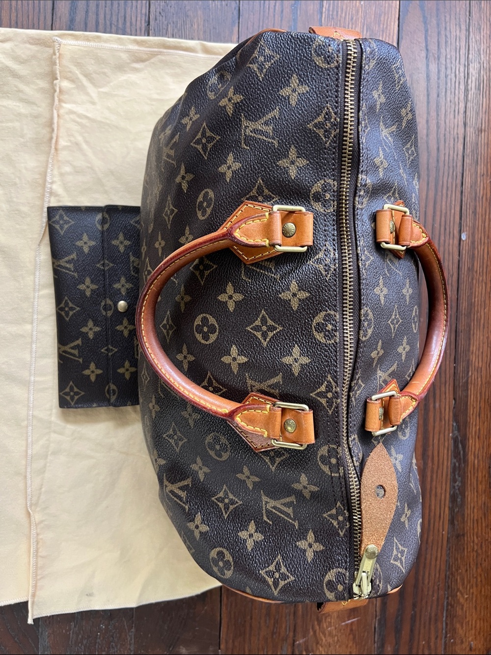 Louis Vuitton Monogram speedy 35 with wallet - Picture 4 of 16